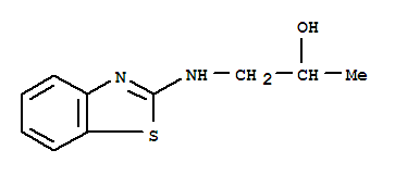 (8ci)-1-(2-苯并噻唑氨基)-2-丙醇结构式_28997-06-0结构式