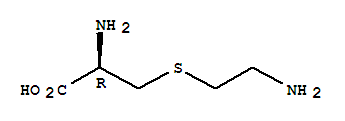 (9ci)-s-(2-氨基乙基)-L-半胱氨酸结构式_2936-69-8结构式