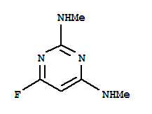 (9ci)-6-氟-N,N-二甲基-2,4-嘧啶二胺结构式_294197-13-0结构式