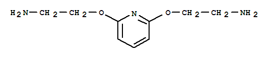 (8CI)-2,6-双(2-氨基乙氧基)-吡啶结构式_29449-94-3结构式