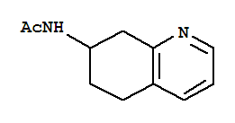 n-(5,6,7,8-四氢-7-喹啉)-乙酰胺结构式_298182-09-9结构式