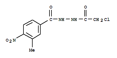 N’1-(2-chloroacetyl )-3-methyl -4-nitrobenzene-1-carbohydrazide Structure,298187-46-9Structure