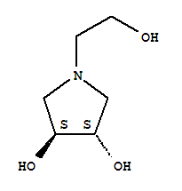 3,4-Pyrrolidinediol, 1-(2-hydroxyethyl)-, (3s,4s)-(9ci) Structure,298688-67-2Structure