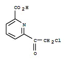 (9ci)-6-(氯乙酰基)-2-吡啶羧酸结构式_298692-34-9结构式