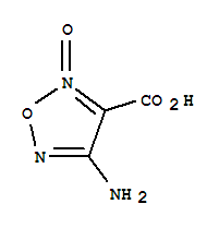 1,2,5-Oxadiazole-3-carboxylic acid,4-amino-,2-oxide (9ci) Structure,300586-80-5Structure