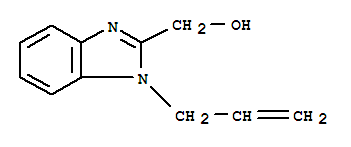 (1-烯丙基-1H-苯并咪唑-2-基)甲醇结构式_300706-95-0结构式
