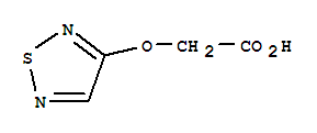 (9ci)-(1,2,5-噻二唑-3-基氧基)-乙酸结构式_301187-63-3结构式
