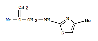 2-Thiazolamine,4-methyl -n-(2-methyl -2-propenyl )-(9ci) Structure,302967-79-9Structure