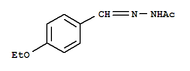 (9ci)-[(4-乙氧基苯基)亚甲基]肼乙酸结构式_303087-77-6结构式