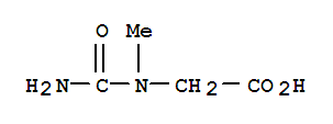 (氨基羰基)(甲基)氨基]乙酸结构式_30565-25-4结构式