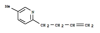 (9CI)-2-(3-丁烯)-5-甲基-吡啶结构式_306310-54-3结构式