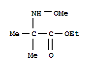 (9ci)-n-甲氧基-2-甲基-丙氨酸乙酯结构式_306950-80-1结构式