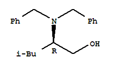 (S)-2-(dibenzylamino)-4-methyl-1-pentanol Structure,307532-07-6Structure