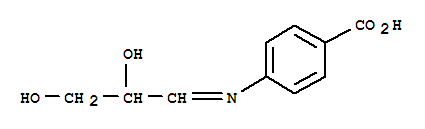 (9ci)-4-[(2,3-二羟基亚丙基)氨基]-苯甲酸结构式_307553-44-2结构式