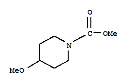 (9ci)-4-甲氧基-1-哌啶羧酸甲酯结构式_308108-00-1结构式