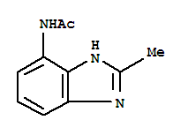(8ci)-n-(2-甲基-4-苯并咪唑)-乙酰胺结构式_30905-08-9结构式