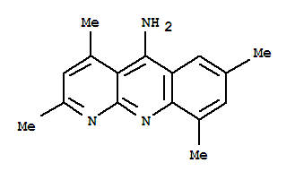 2,4,7,9-四甲基苯并[b]-1,8-萘啶-5-胺结构式_309726-06-5结构式