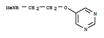 Ethanamine,n-methyl -2-(5-pyrimidinyloxy)- (9ci) Structure,310881-00-6Structure