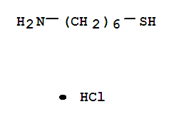 6-氨基-1-己烷硫醇盐酸盐结构式_31098-40-5结构式