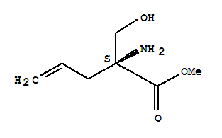 4-Pentenoicacid,2-amino-2-(hydroxymethyl )-,methylester,(2s)-(9ci) Structure,311345-45-6Structure