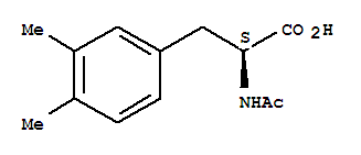 2-(乙酰基氨基)-3-(3,4-二甲基苯基)丙酸结构式_312916-35-1结构式