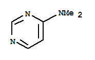 (9CI)-N,N-二甲基-4-嘧啶胺结构式_31401-45-3结构式