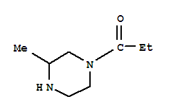 (9ci)-3-甲基-1-(1-氧代丙基)-哌嗪结构式_314729-15-2结构式