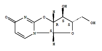 2,2’-脱水-L-尿苷结构式_31501-46-9结构式