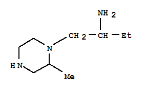 (9ci)-alpha--乙基-2-甲基-1-哌嗪乙胺结构式_315661-57-5结构式