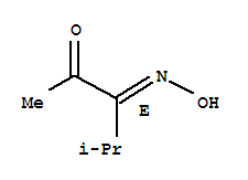 (e)-(9ci)-4-甲基-2,3-戊二酮 3-肟结构式_31571-12-7结构式