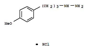 1-(3-(4-Methoxyphenyl)propyl)hydrazine Structure,316173-58-7Structure