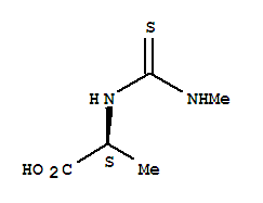 (9ci)-n-[(甲基氨基)硫氧代甲基]-L-丙氨酸结构式_31654-02-1结构式
