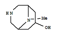 3,9-Diazabicyclo[3.3.1]nonan-7-ol,9-methyl-(7ci,8ci) Structure,3181-47-3Structure