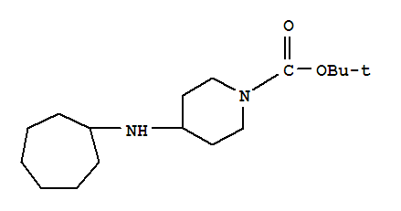 1-boc-4-环庚基氨基哌啶结构式_319427-80-0结构式