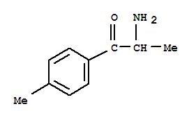  2-氨基-1-(4-甲基苯基)-1-丙酮结构式_31952-47-3结构式