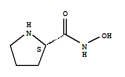 (2s)-(9ci)-n-羟基-2-吡咯烷羧酰胺结构式_31982-81-7结构式