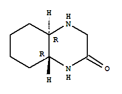 (4aR-反式)-八氢-2(1H)-喹喔啉酮结构式_32044-23-8结构式