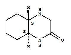 (4aS-反式)-八氢-2(1H)-喹喔啉酮结构式_32044-24-9结构式
