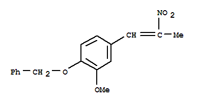 1-(4-Benzyloxy-3-methoxyphenyl)-2-nitropropene Structure,321125-48-8Structure