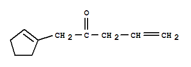 (9Ci)-1-(1-环戊烯-1-基)-4-戊烯-2-酮结构式_321870-44-4结构式