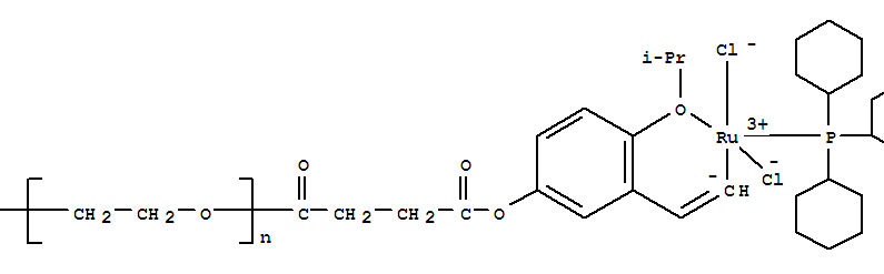 聚乙二醇合卡宾钌络合物结构式_321922-26-3结构式