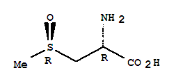 (9ci)-3-[(r)-甲基亚磺酰基]-L-丙氨酸结构式_3226-62-8结构式