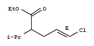 (4E)-5-chloro-2-(1-methylethyl)-4-pentenoic acid ethyl ester Structure,324519-65-5Structure