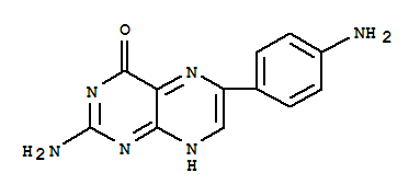 2-氨基-6-(4-氨基苯基)-4(1H)-蝶啶酮结构式_325708-48-3结构式