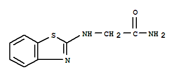 (9ci)-2-(2-苯并噻唑氨基)-乙酰胺结构式_325767-04-2结构式