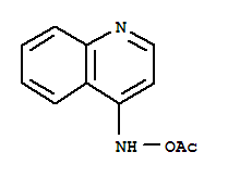 4-乙酰氧基氨基喹啉结构式_32654-59-4结构式