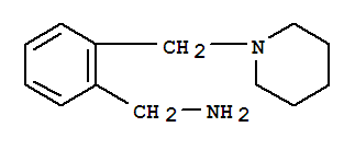 1-[2-(哌啶-1-甲基)苯基]甲胺结构式_32743-18-3结构式