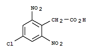 4-氯-2,6-二硝基苯乙酸结构式_328014-91-1结构式