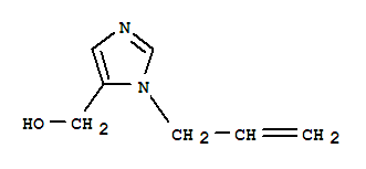(1-烯丙基-1H-咪唑-5-基)-甲醇结构式_329378-97-4结构式