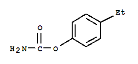 (9Ci)-4-乙基苯酚氨基甲酸酯结构式_329710-15-8结构式